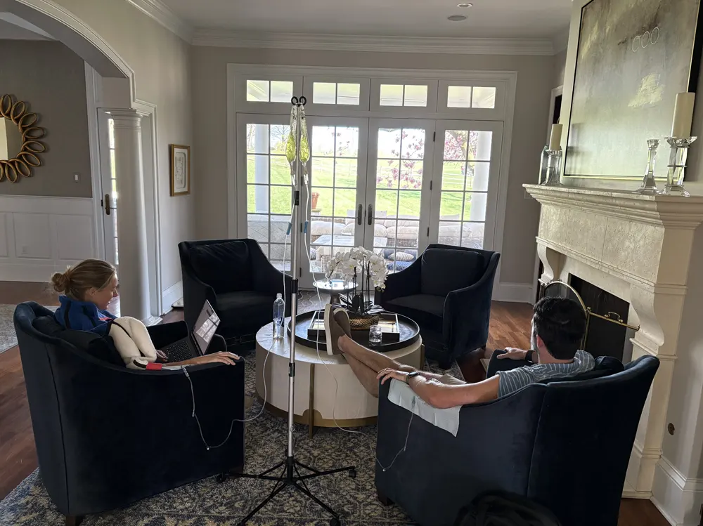 Mobile IV Therapy Group Session